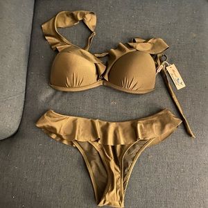 Two piece bikini swim suit